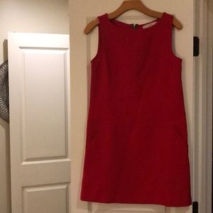 Loft Red Mini Dress